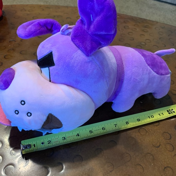 Good stuff Toys Good Stuff Illustrated Face Purple Dog Plush